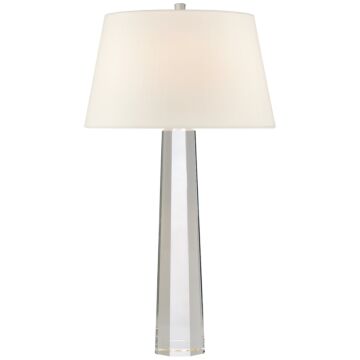 Fluted Spire  Table Lamp in Crystal by Visual Comfort Signature