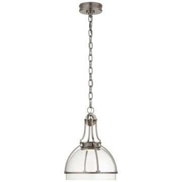 Gracie LED Pendant in Antique Nickel by Visual Comfort Signature