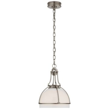 Gracie LED Pendant in Antique Nickel by Visual Comfort Signature