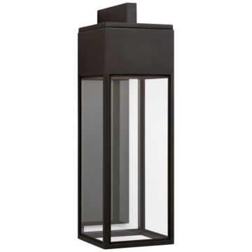 Irvine LED Wall Lantern in Bronze by Visual Comfort Signature
