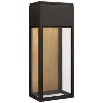Irvine LED Wall Lantern in Bronze by Visual Comfort Signature