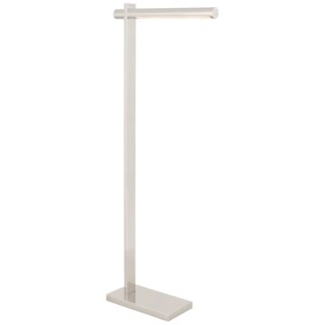 Axis LED Floor Lamp in Polished Nickel by Visual Comfort Signature