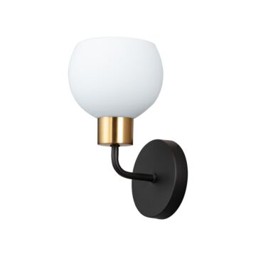 Coraline One Light Wall Sconce in Bronze   Satin Brass by Maxim