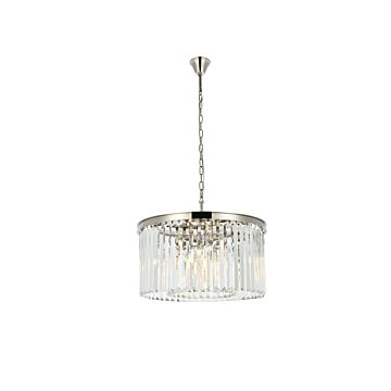 Sydney 8-Light Chandelier in Polished Nickel