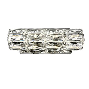 Valetta LED Bathroom Vanity Light Sconce in Chrome