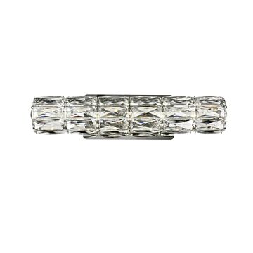 Valetta LED Bathroom Vanity Light Sconce in Chrome