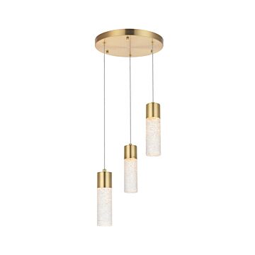 Constellation 3-Light LED Pendant in Gold