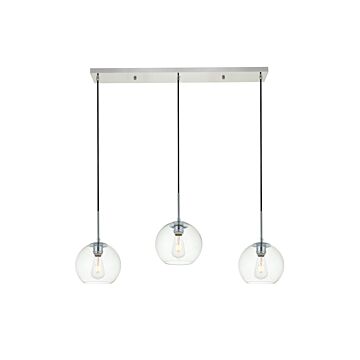 BAXTER 3-Light Pendant in Chrome