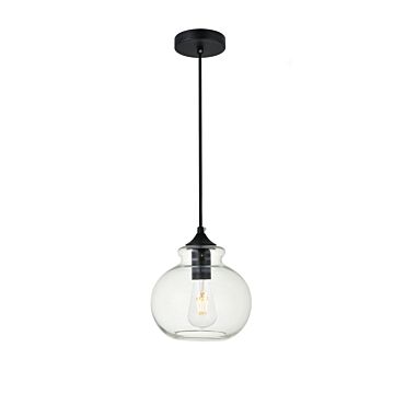 DESTRY 1-Light Pendant in Black