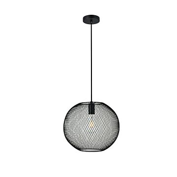 KELLER 1-Light Pendant in Black