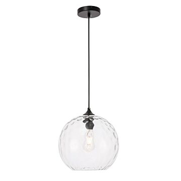 Gibson 1-Light Pendant in Black