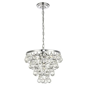 Kora 3-Light Pendant in Chrome
