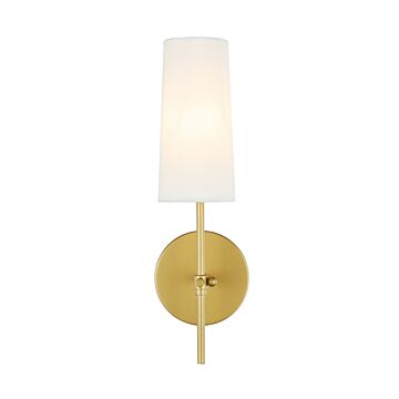 Mel 1-Light Wall Sconce in Brass