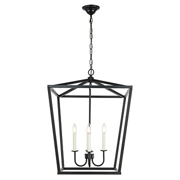 Maddox 4-Light Pendant in Black