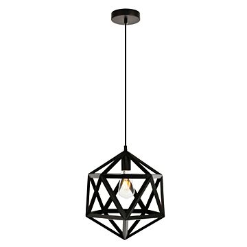 Redmond 1-Light Pendant in Black