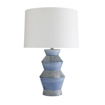 Ogden One Light Table Lamp in Provincial Blue by Arteriors