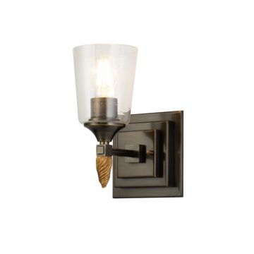Vetiver 1-Light Wall Sconce in Dark Bronze