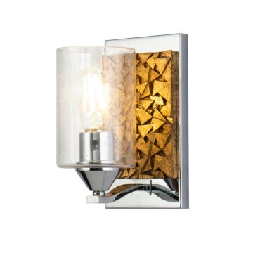 Bocage 1-Light Wall Sconce in Polished Chrome