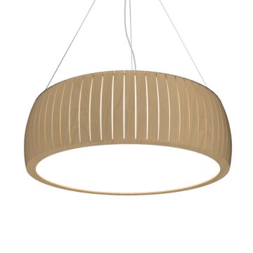 Barrel 3-Light Pendant in Maple