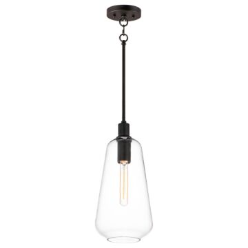 Babylon One Light Pendant in Black by Maxim