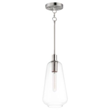 Babylon One Light Pendant in Satin Nickel by Maxim