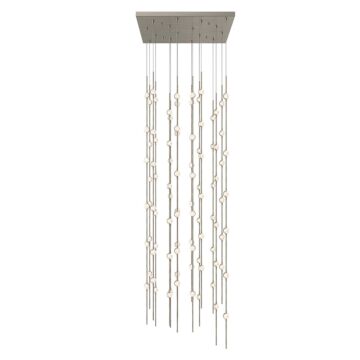 Constellation LED Pendant in Satin Nickel by Sonneman