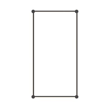 Purolinear 360 LED Wall Bar in Satin Black by Sonneman