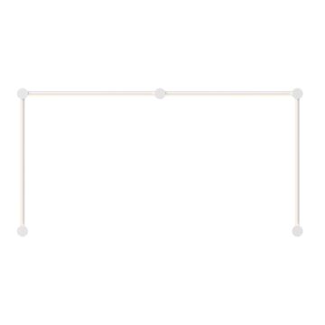 Purolinear 360 LED Wall Bar in Satin White by Sonneman