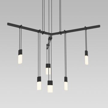 Six Light Pendant by Sonneman