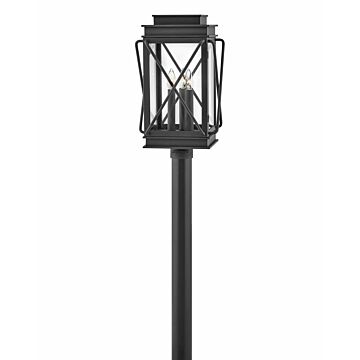 Hinkley Montecito 3-Light Outdoor Light In Museum Black