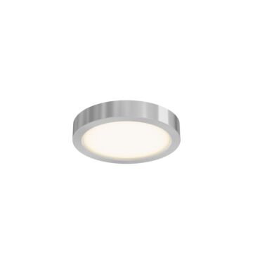 1-Light LED Flush Mount in Satin Nickel