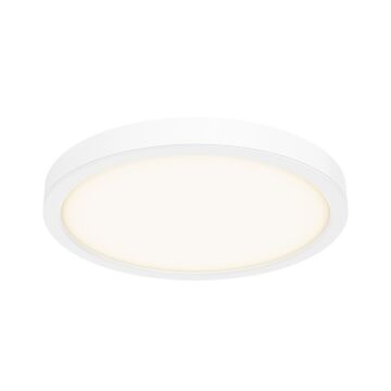 1-Light LED Flush Mount in White