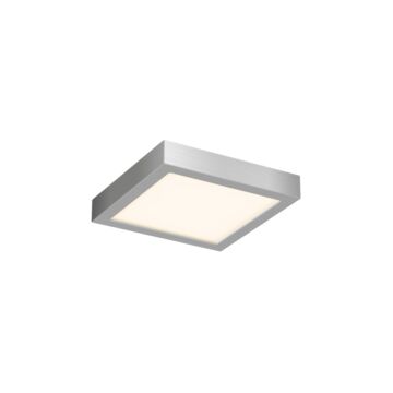 1-Light LED Flush Mount in Satin Nickel