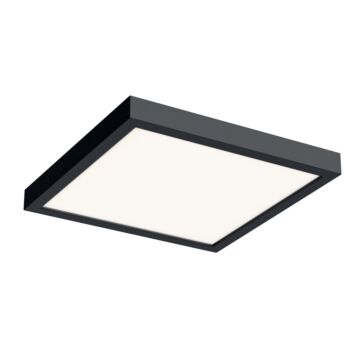 1-Light LED Flush Mount in Black