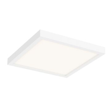 1-Light LED Flush Mount in White