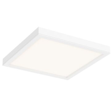 1-Light LED Flush Mount in White
