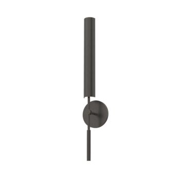 Astrid LED Bathroom Fixture in Metal Shade Urban Bronze by Alora