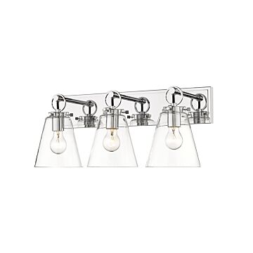 Harper Bathroom Vanity Light in Chrome by Z-Lite