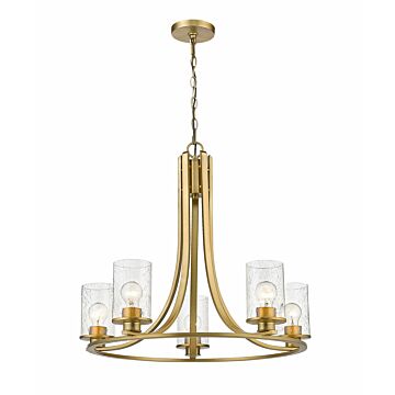 Beckett  Chandelier in Olde Brass by Z-Lite