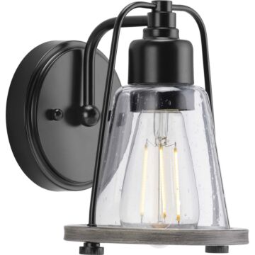 Conway 1-Light Bathroom Vanity Light Bracket in Matte Black