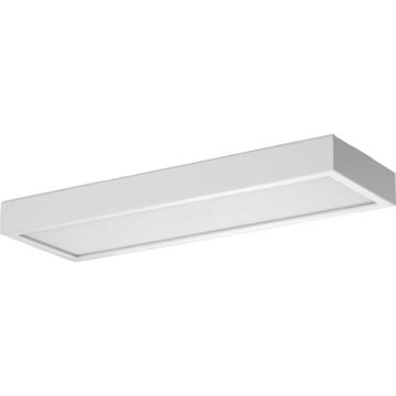 Everlume LED 1-Light LED Linear Bathroom Vanity Light in Satin White