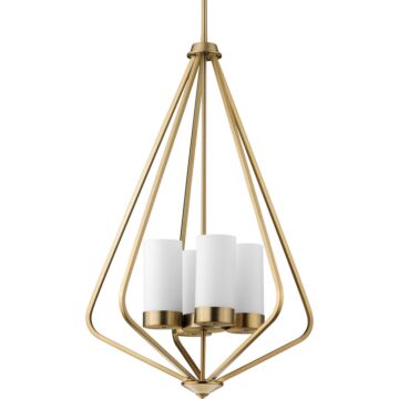 Elevate 4-Light Pendant in Brushed Bronze