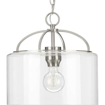 Leyden 1-Light Pendant in Brushed Nickel