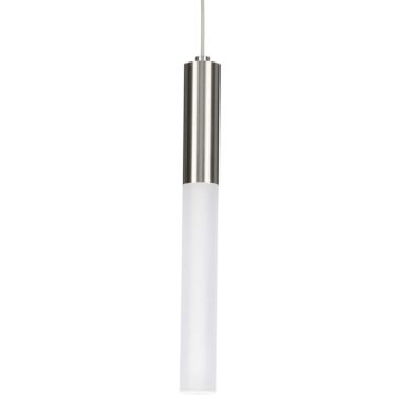 Kylo LED 1-Light LED Pendant in Brushed Nickel