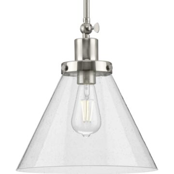 Hinton 1-Light Pendant in Brushed Nickel