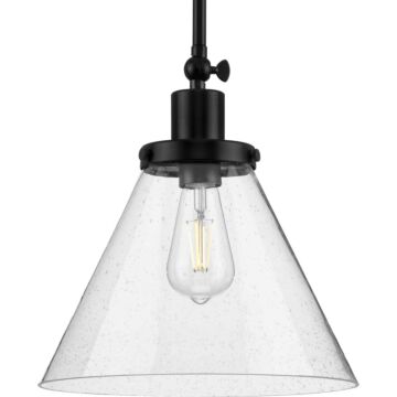 Hinton 1-Light Pendant in Matte Black