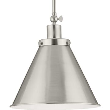 Hinton 1-Light Pendant in Brushed Nickel