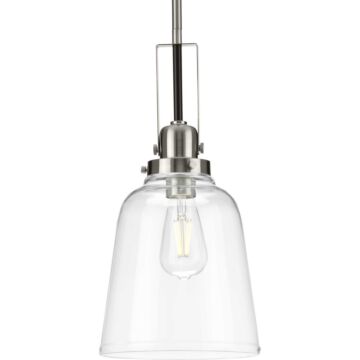 Rushton 1-Light Pendant in Brushed Nickel