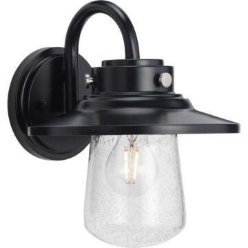 Tremont 1-Light Wall Lantern in Matte Black