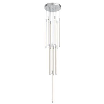 Motif LED Pendant in Chrome by Kuzco Lighting